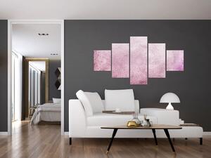 Obraz - Mandala v růžové zdi (125x70 cm)