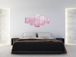 Obraz - Mandala v růžové zdi (125x70 cm)