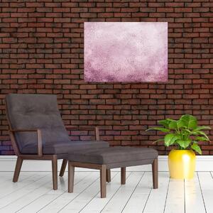 Obraz - Mandala v růžové zdi (70x50 cm)