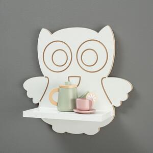 Polička Happy Owl 39x14x36cm