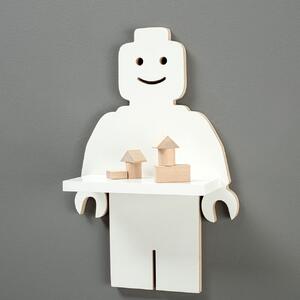 Polička Smiling Lego 33x14x50cm