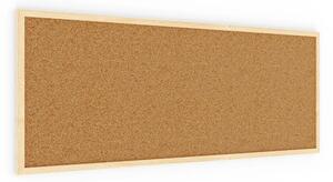 ALLboards korková tabule 100x40 cm dřevěný rám NATURAL
