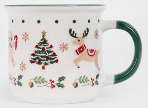Porcelánový hrnek Christmas Reindeer 400 ml Homla