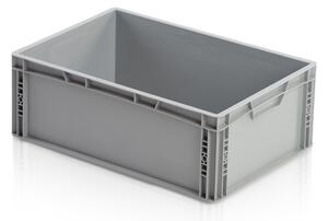 Přepravka EURO 60x40x22 se zesíleným dnem uzavřený úchyt