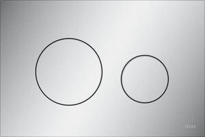 Tece Loop splachovací tlačítko pro WC matný chrom 9240922