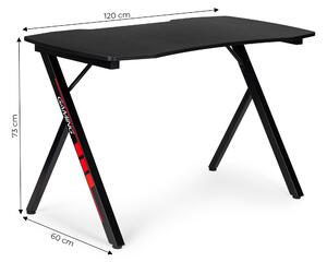ModernHOME Herní stůl, počítačový stůl pro hráče
