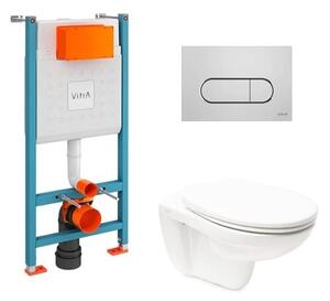 Závěsný WC set do lehkých stěn / předstěnová VitrA Normus SIKOVSNOR54680