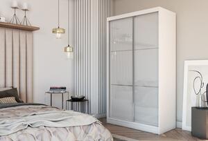 Kvalitní Šatní Skříň Viviana 240 cm Bílá