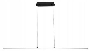 Lampa sufitowa wisząca 120cm 4000K LED Lustr černý Silné jasné světlo