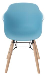Dětská židle Monte light blue