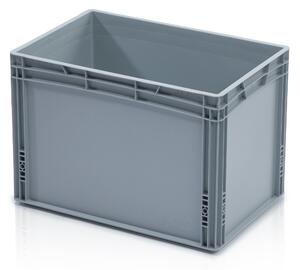 Přepravka EURO 60x40x42 se zesíleným dnem uzavřený úchyt