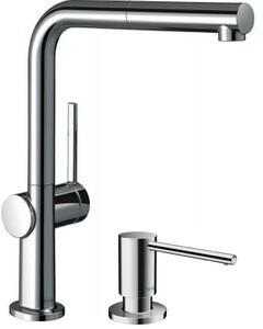 Sada kuchyňská baterie Hansgrohe Talis M54 72809000, dávkovač tekutin Hansgrohe 40438000