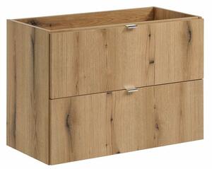 Comad Nova Oak skříňka 80x39x57 cm pod umyvadlo závěsná dub NOVA OAK A 82-80-2S