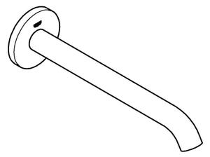 GROHE 13449AL1 - Vanová vpusť ESSENCE 221 mm grafit