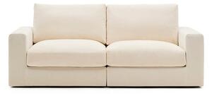 Béžová žinylková pohovka 220 cm Alea – Kave Home