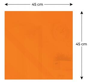 Allboards,Magnetická skleněná tabule Pumpkin 45x45 cm, TS45x45_0_65_100_0