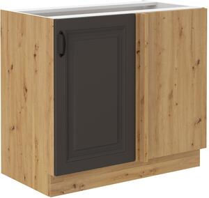 Kuchyňská skříňka STILO 105 ND 1F BB Zvolte barevné provedení: STILO - GRAFIT / ARTISAN