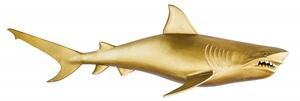 Nástěnná dekorace SHARK GOLD 105 CM pravá Doplňky | Nástěnné dekorace