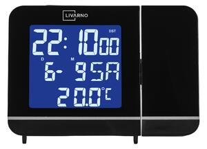Livarno® Rádiobudík s projekcí času (černá) (100399193002)