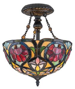 Quoizel QZ-LARISSA-SF - Přisazený lustr Tiffany LARISSA 2xE27/60W/230V