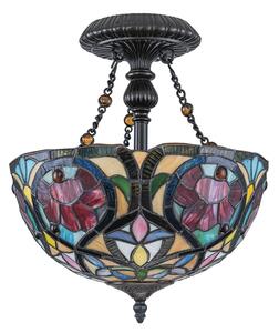 Quoizel QZ-LARISSA-SF - Přisazený lustr Tiffany LARISSA 2xE27/60W/230V