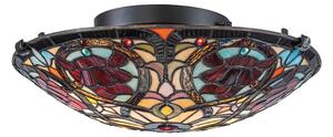Quoizel QZ-LARISSA-F - Stropní svítidlo Tiffany LARISSA 2xE27/40W/230V