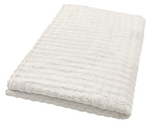 Livarno® Hebká deka, 180 x 220 cm (bílá) (100399485001)