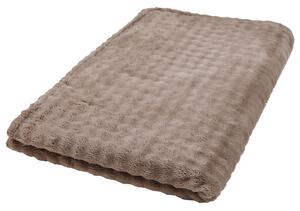 Livarno® Hebká deka, 180 x 220 cm (béžová) (100399485002)