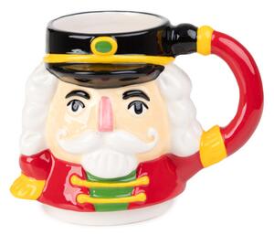 Hrnek NUTCRACKER SHAPE červený 873299 400 ml