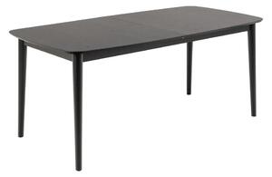 Actona Jídelní rozkládací stůl Montreux 180/219 cm černý