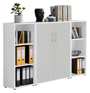 SKŘÍŇ NA ŠANONY, bílá, světle šedá, 172,6/113,6/33 cm MID.YOU - Online Only kancelářský nábytek, Online Only