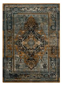 Vlněný koberec POLONIA ALHAMBRA Ornament, koňakový rám