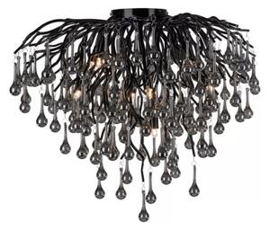 Paul Neuhaus 8091-18 - Přisazený lustr ICICLE 9xG9/40W/230V pr. 50 cm černá