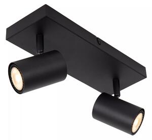 Lucide 53910/02/30 - Bodové svítidlo AMIGO 2xGU10/40W/230V černá