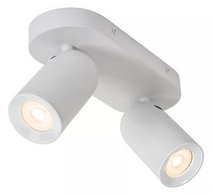 Lucide 13958/02/31 - Bodové svítidlo PUNCH 2xGU10/35W/230V bílá
