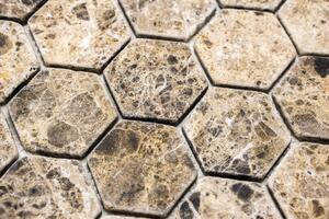 Kamenná mozaika hnědá 48x48mm