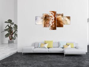 Obraz - Mramorová abstrakce (125x70 cm)