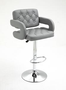 Barová židle Stockholm - šedá