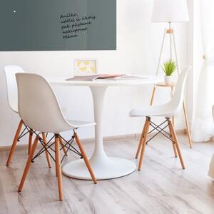 Šedá antracitová skleněná pracovní a kancelářská tabule Smatab® - 40 × 60 cm