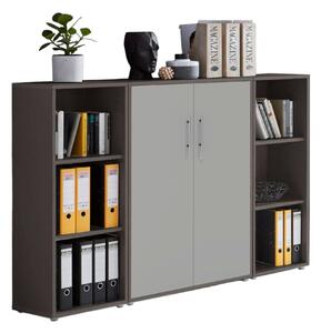 SKŘÍŇ NA ŠANONY, antracitová, světle šedá, 172,6/113,6/33 cm MID.YOU - Online Only kancelářský nábytek, Online Only