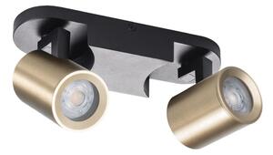Kanlux 38961 - Bodové svítidlo LAURIN 2xGU10/10W/230V mosaz/černá