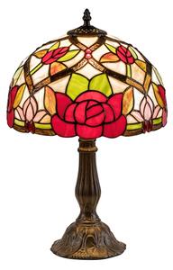 Brilagi - Tiffany vitrážová stolní lampa GARLAN 1xE27/40W/230V
