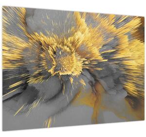 Obraz - Zlatá expanze (70x50 cm)