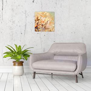 Obraz - Malované rostliny (30x30 cm)