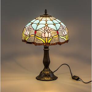Brilagi - Tiffany vitrážová stolní lampa LORAS 1xE27/40W/230V
