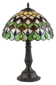Brilagi - Tiffany vitrážová stolní lampa MARGARET 1xE27/40W/230V