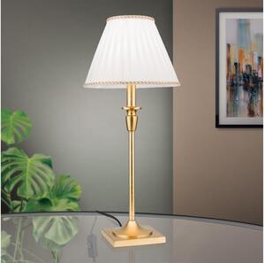 Orion LA 4-1049/1 - Stolní lampa FONSA 1xE27/60W/230V bílá/zlatá