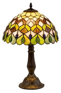 Brilagi - Tiffany vitrážová stolní lampa MARGARET 1xE27/40W/230V