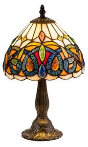 Brilagi - Tiffany vitrážová stolní lampa LUISA 1xE14/40W/230V