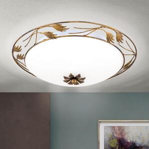 Orion DL 7-509/50 - Stropní svítidlo FLEUR 3xE27/60W/230V pr. 50 cm bronz